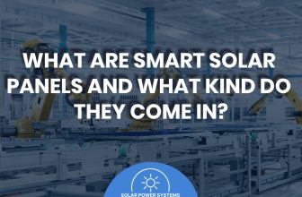 Smartflower solar panel against the backdrop of a green forest