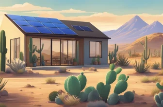 Solar panels in Arizona