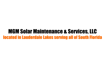 MGM Solar Maintenance & Services LLC review